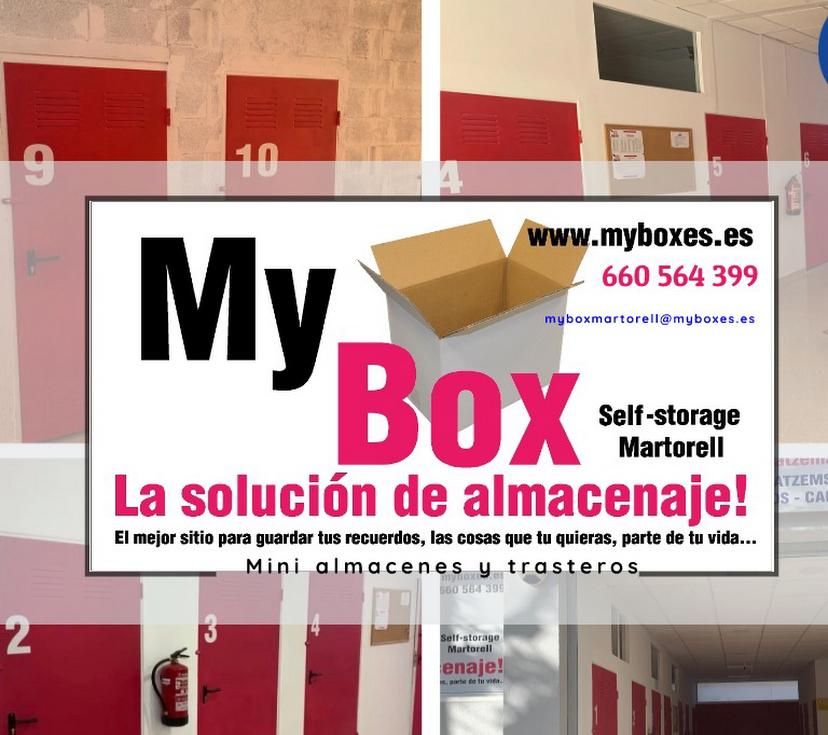 Logotipo del proveedor de autoalmacenaje My Boxes