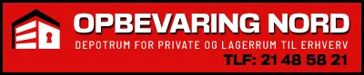 Logo for opbevaringsudbyderen Opbevaring Nord