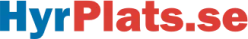 HyrPlats logotyp för förrådsföretag