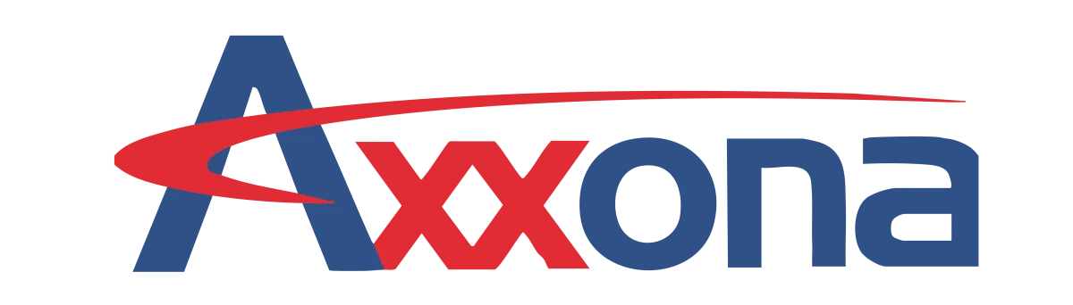 Axxona logotyp för förrådsföretag