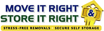 Move it Right, Store it Right self storage provider logo