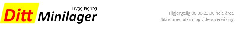 Logo for minilager-tilbyderen Ditt Minilager