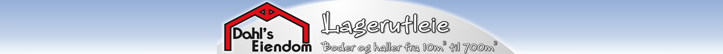 Logo for minilager-tilbyderen DahlsEiendom
