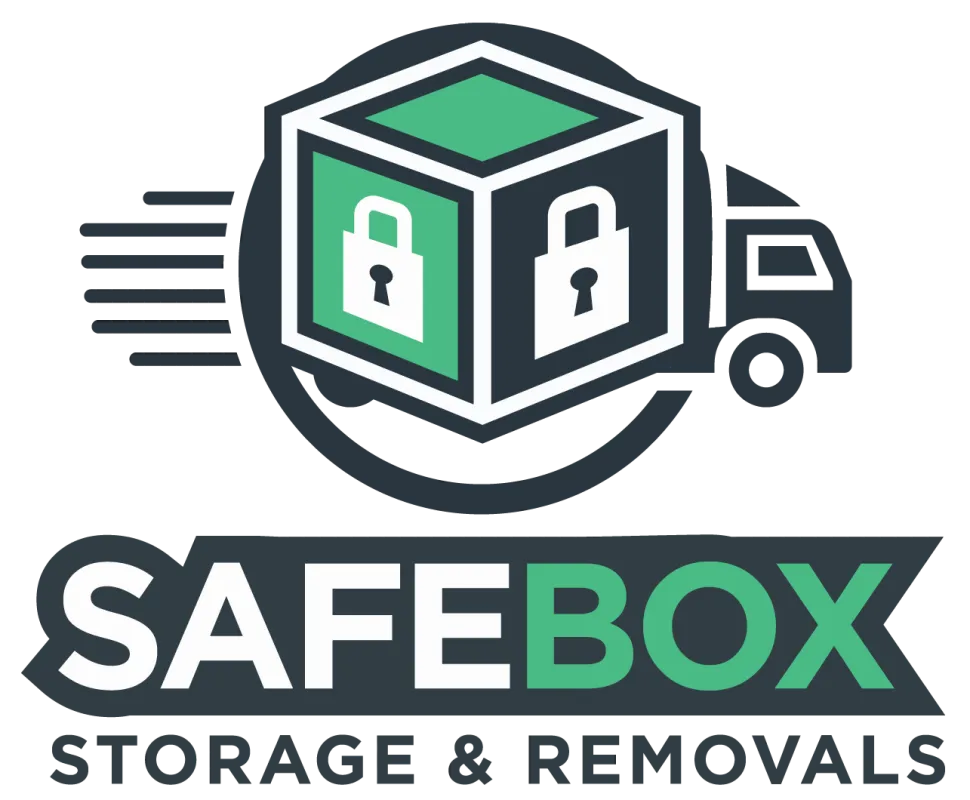 Logotipo del proveedor de autoalmacenaje Safe Box