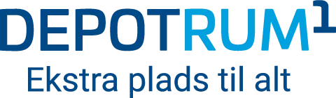 Logo for opbevaringsudbyderen Depotrum1