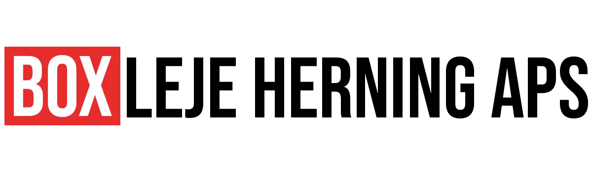 Logo for opbevaringsudbyderen Boxleje Herning