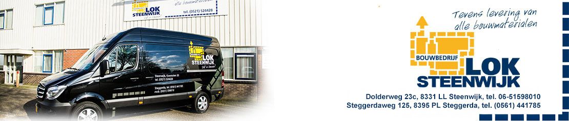 Bouwbedrijf Lok opslagaanbieder logo