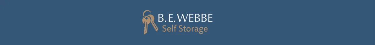 B. E. Webbe Self Storage self storage provider logo