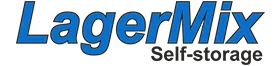 LagerMix logotyp för förrådsföretag