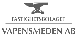 Vapensmeden logotyp för förrådsföretag